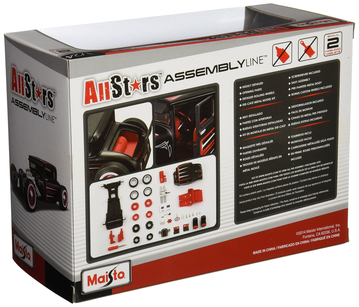 Maisto 1:24 Scale All Star Assembly Line 1929 Ford Model A Diecast Kit