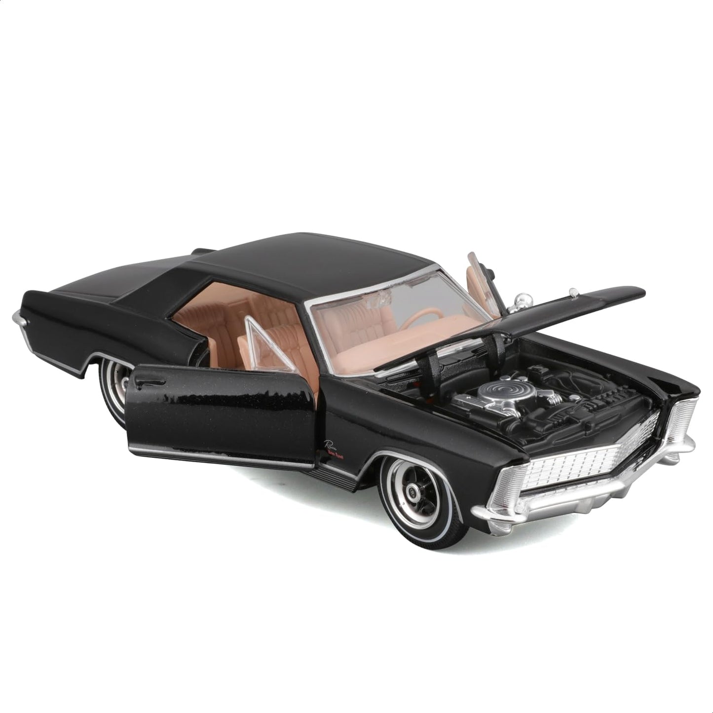 Maisto 1965 Buick Riviera Black Special Edition Diecast – 1:24 Scale, Brand New, Officially Licensed