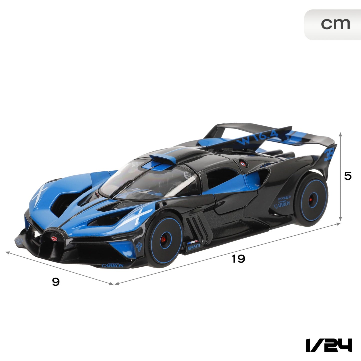 Maisto 1:24 SE Bugatti Bolide Die-Cast Model – Officially Licensed Collectible
