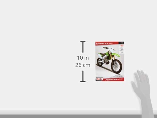 Maisto 1:12 Kawasaki KX 450F Die-Cast Model Kit (Colors May Vary)