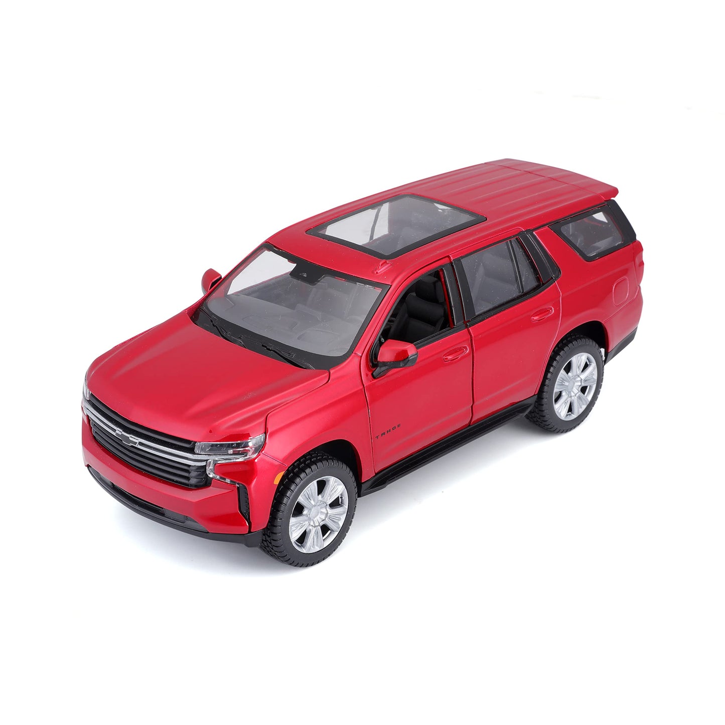 Maisto M31533 Chevy Tahoe 1/24 Red Mini Vehicle - 3+ Imagination Toy