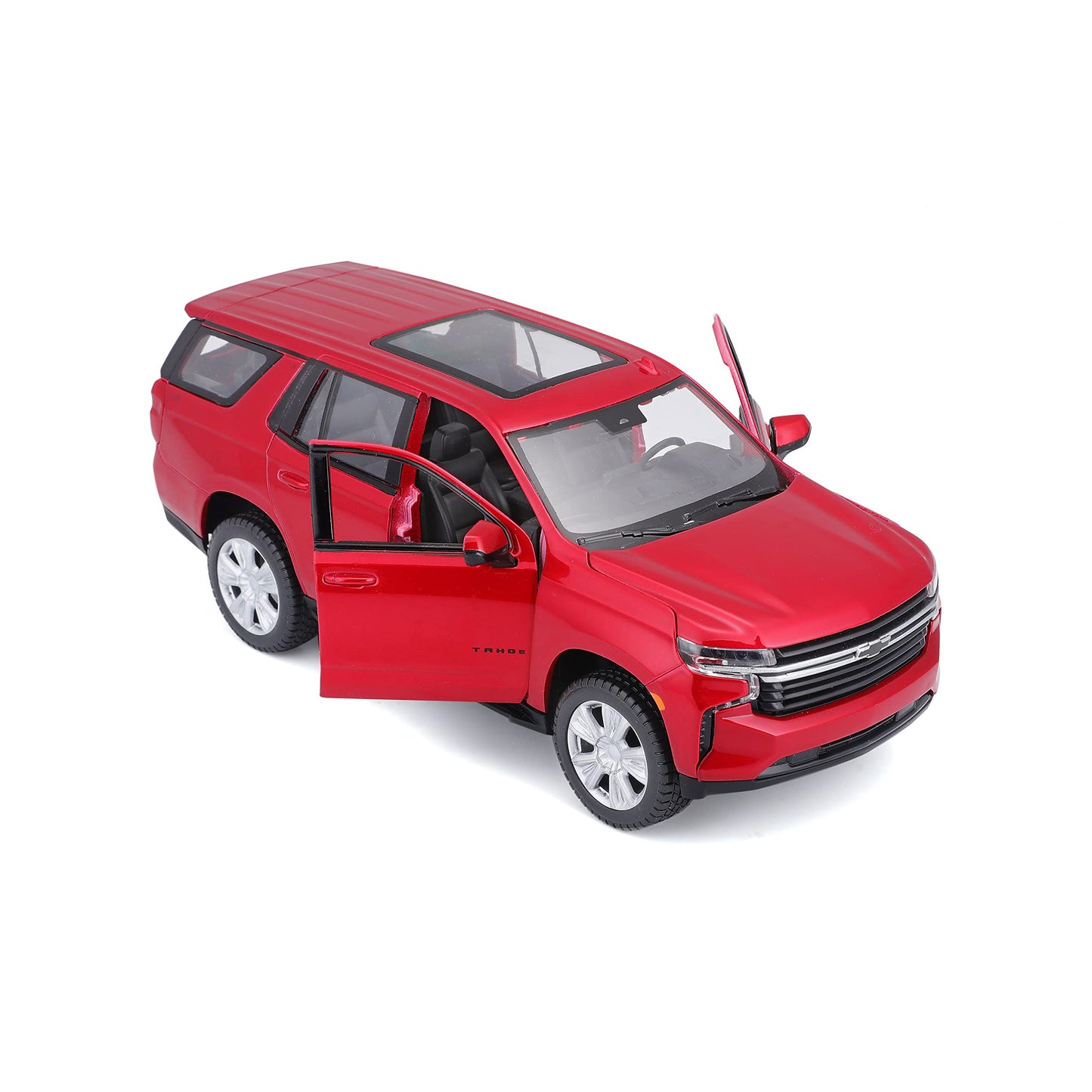 Maisto M31533 Chevy Tahoe 1/24 Red Mini Vehicle - 3+ Imagination Toy