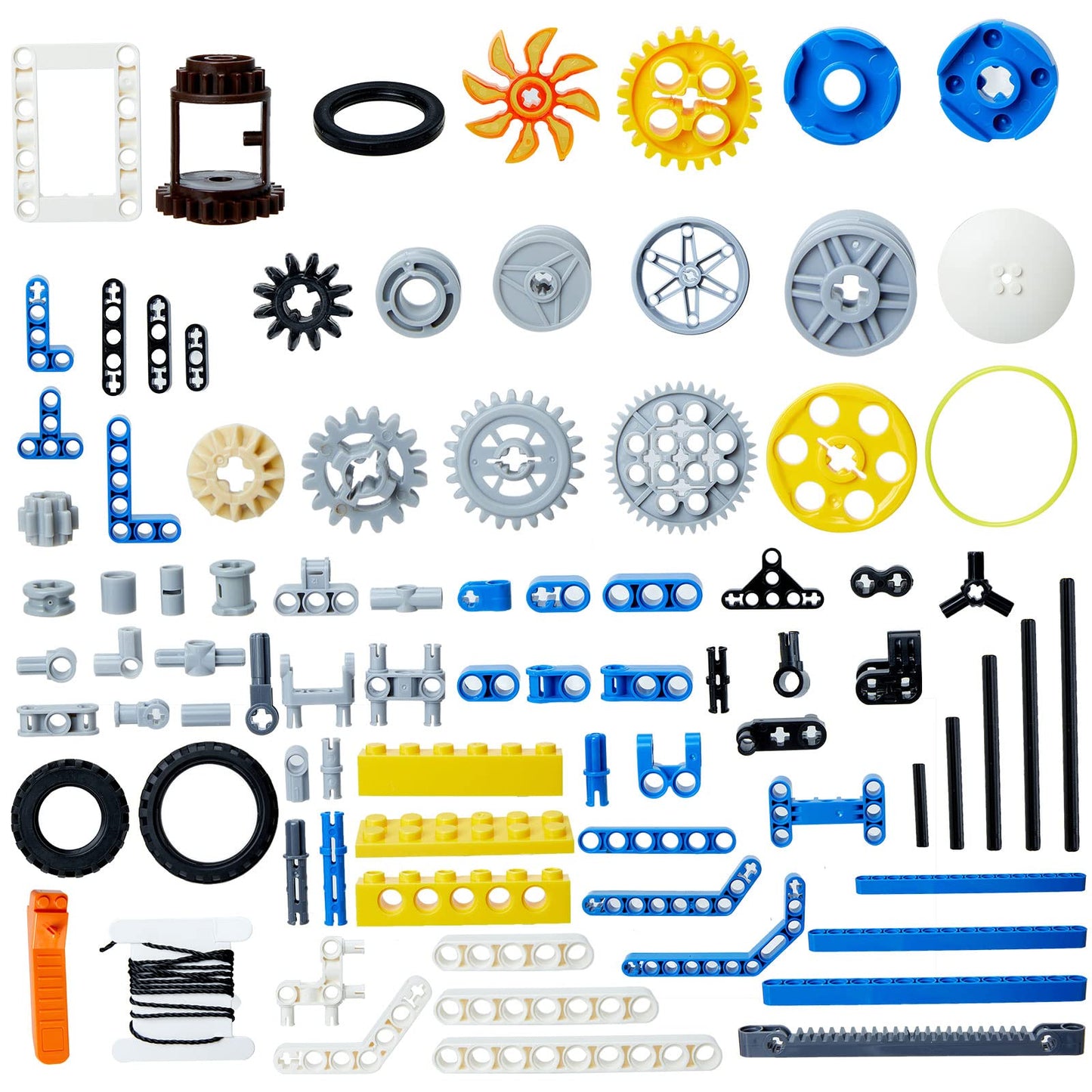 Maiwaput 330Pcs Building Kit – 12-in-1 STEM Toys with Electric Motor for Kids 6+
