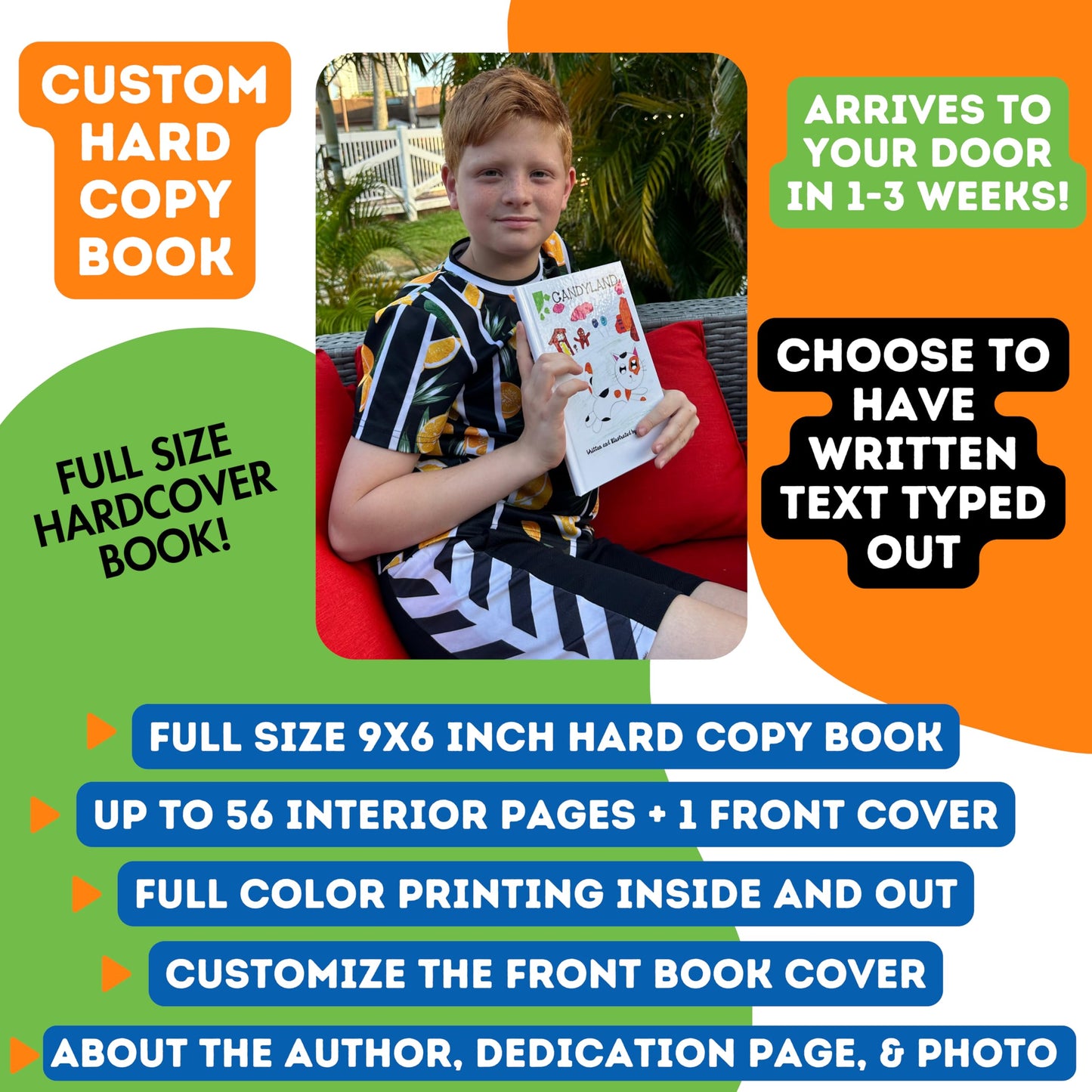 Story Crafters: Book Making Kit for Kids | Custom Hardcover Storybook + Audio