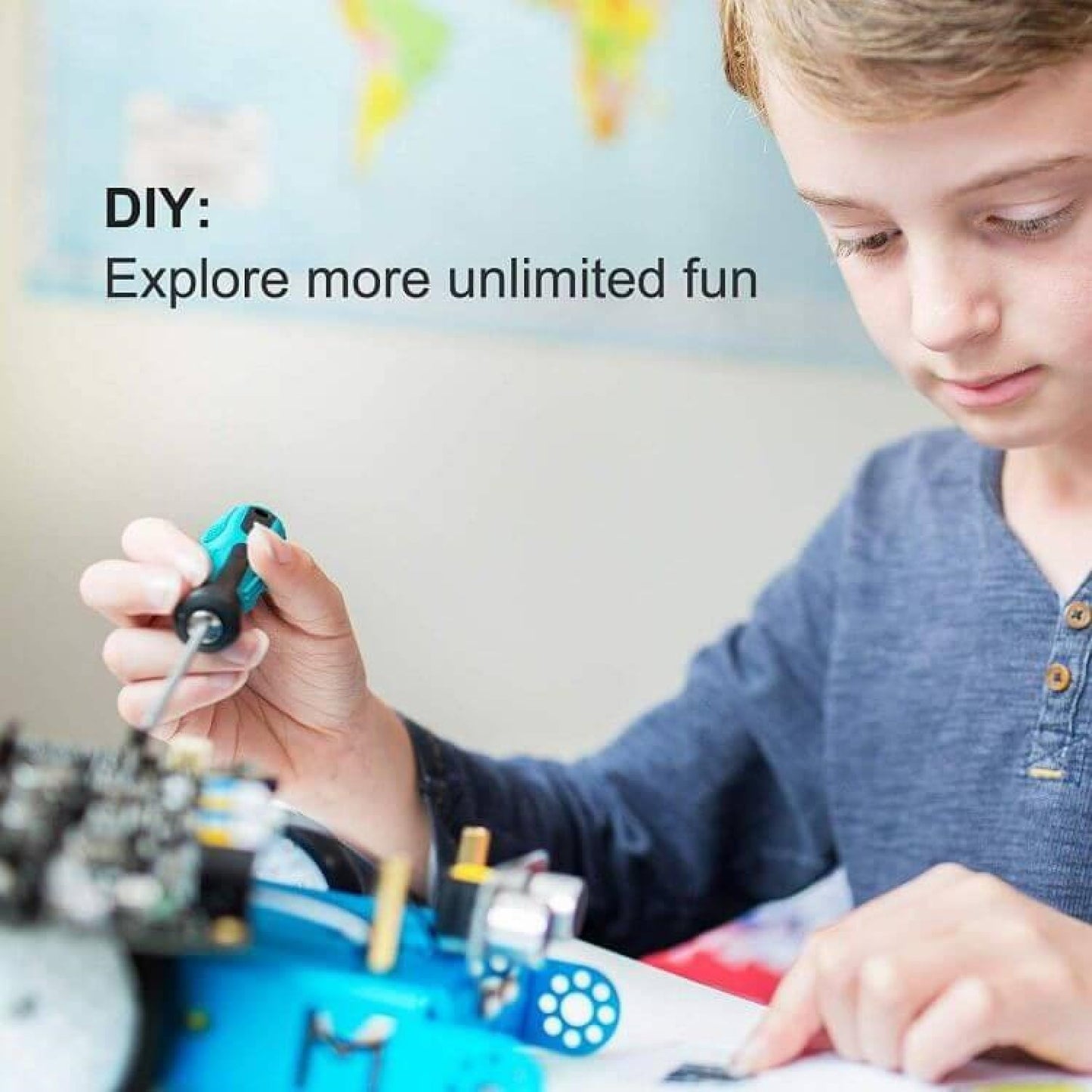 Makeblock Light & Sound Robot Add-on Pack for mBot – 3-in-1 Shapes