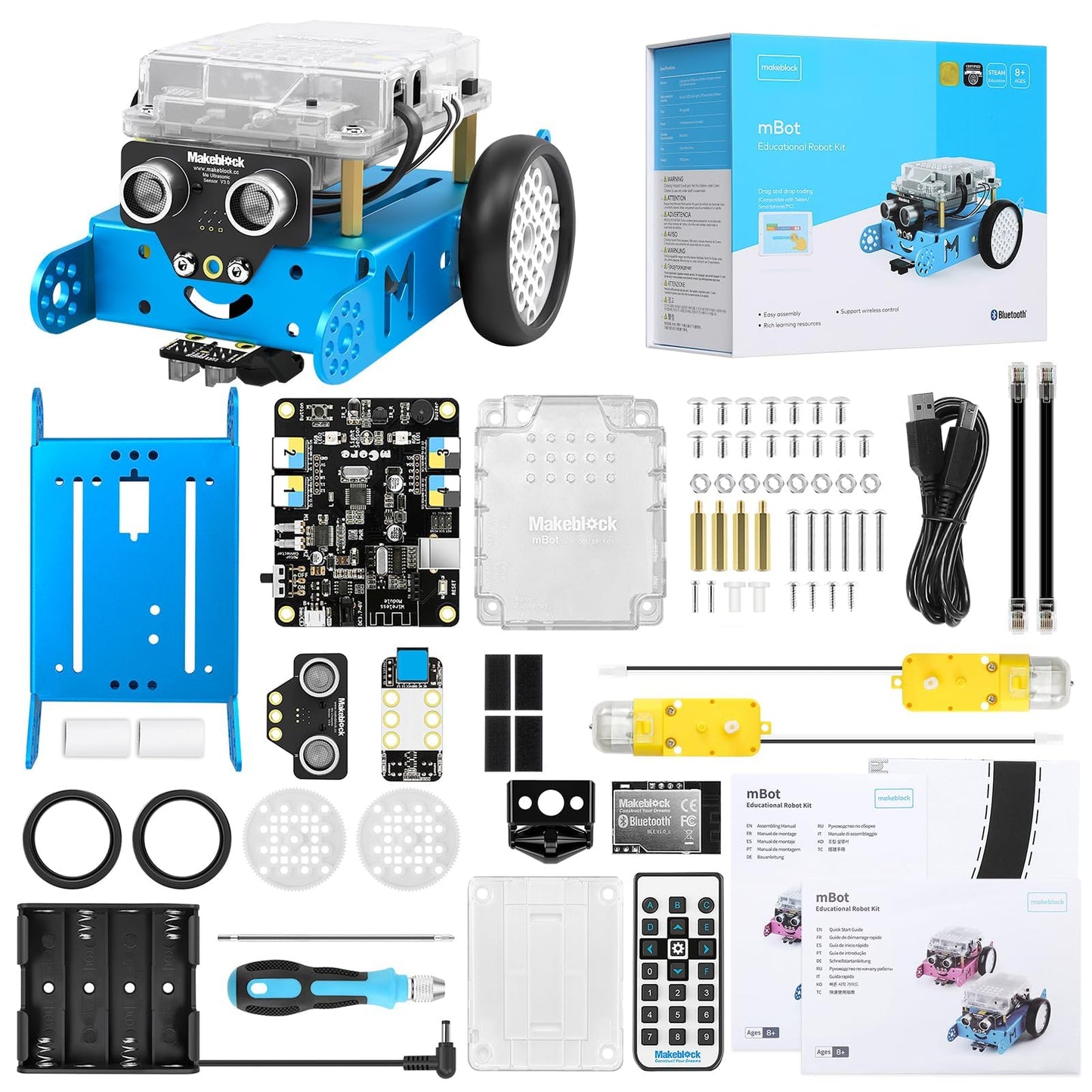 Makeblock mBot Robot Kit – Learn to Code with Scratch & Arduino for Kids Aged 8–12