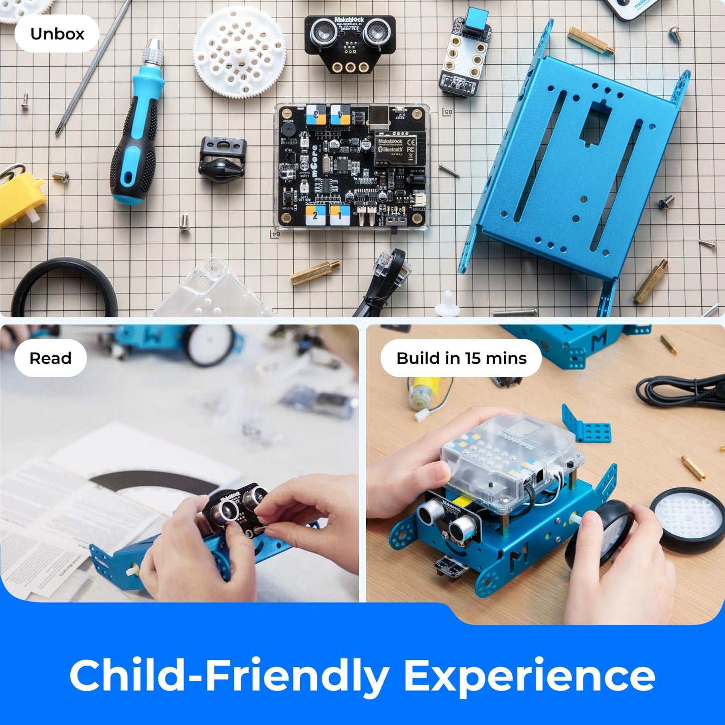 Makeblock mBot Robot Kit – Learn to Code with Scratch & Arduino for Kids Aged 8–12