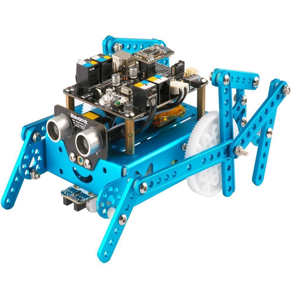 Makeblock Six-Legged Robot Add-on Pack for mBot | 3-in-1 Beetle, Mantis & Crazy Frog
