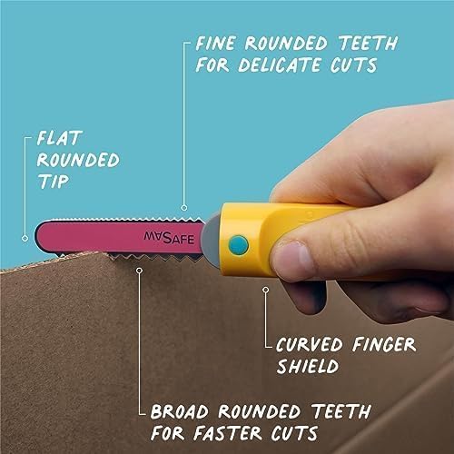 Makedo Create | Upcycled Cardboard Construction Tool Kit in Small Toolbox – 260 Pieces | STEM & STEAM Learning for Home & Classroom