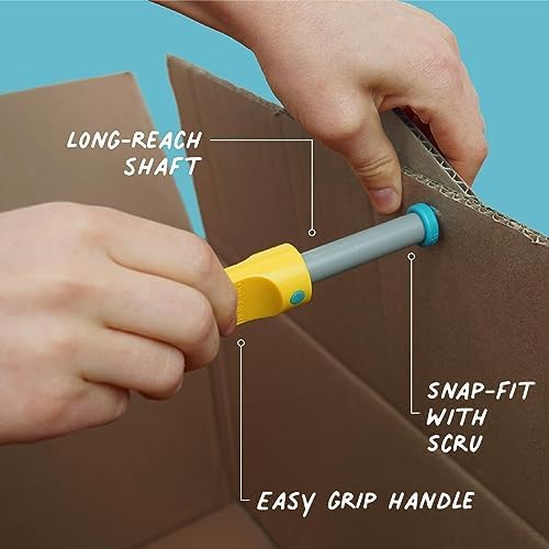 Makedo Discover: Upcycled Cardboard Construction Kit (126 Pieces) | STEM/STEAM Learning for Home & Classroom