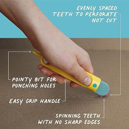 Makedo Discover: Upcycled Cardboard Construction Kit (126 Pieces) | STEM/STEAM Learning for Home & Classroom