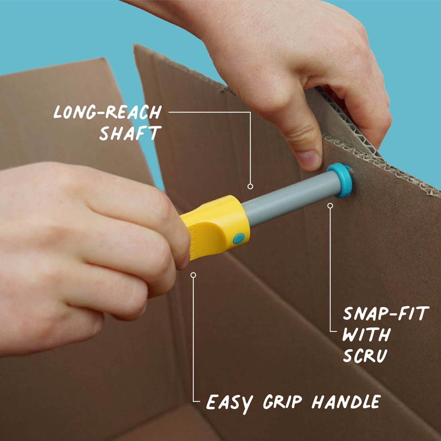Makedo Explore | Upcycled Cardboard Construction Toolkit (50 Pieces) for STEM & STEAM Learning