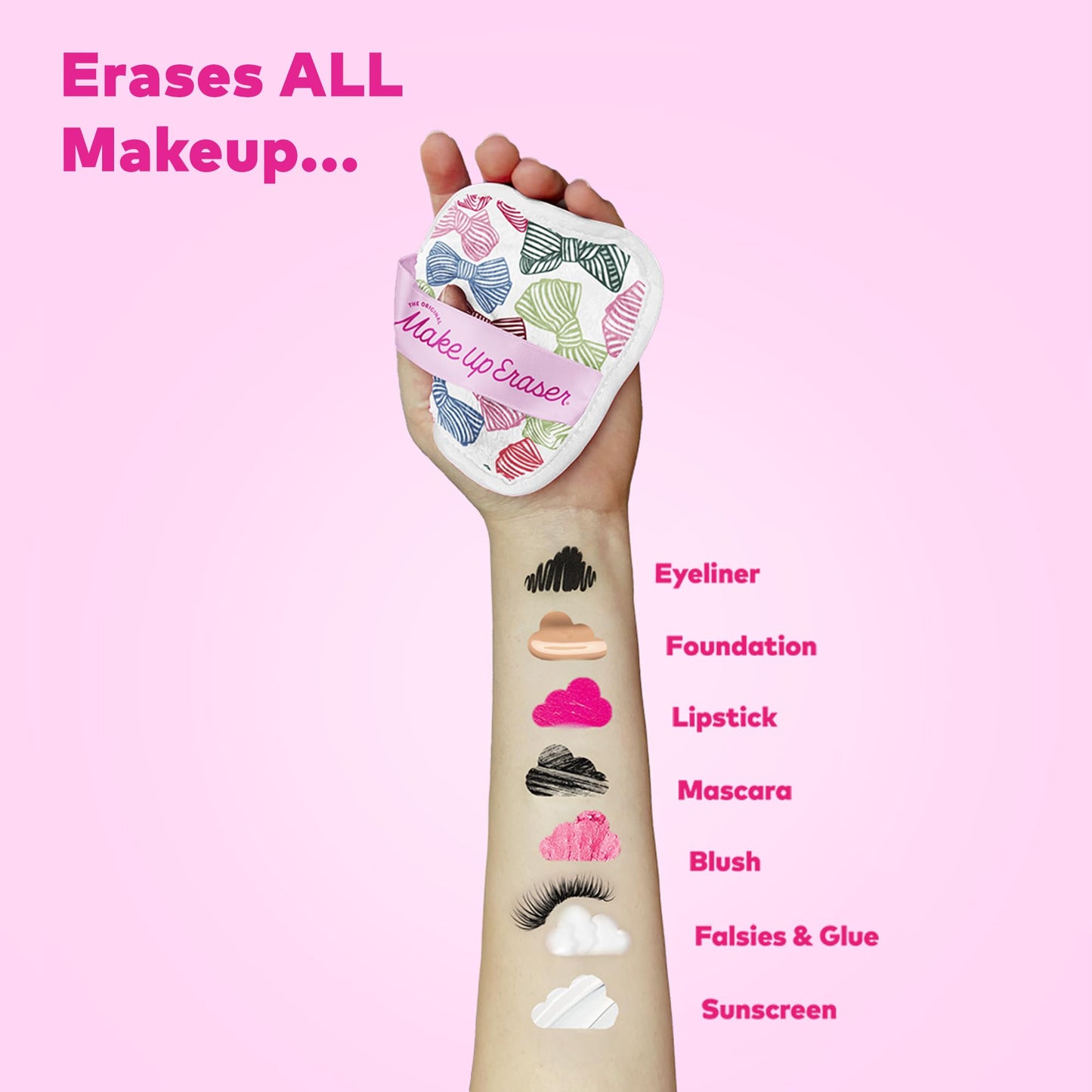 MakeUp Eraser Original 7-Day Set – Erase All Makeup with Water (7ct)