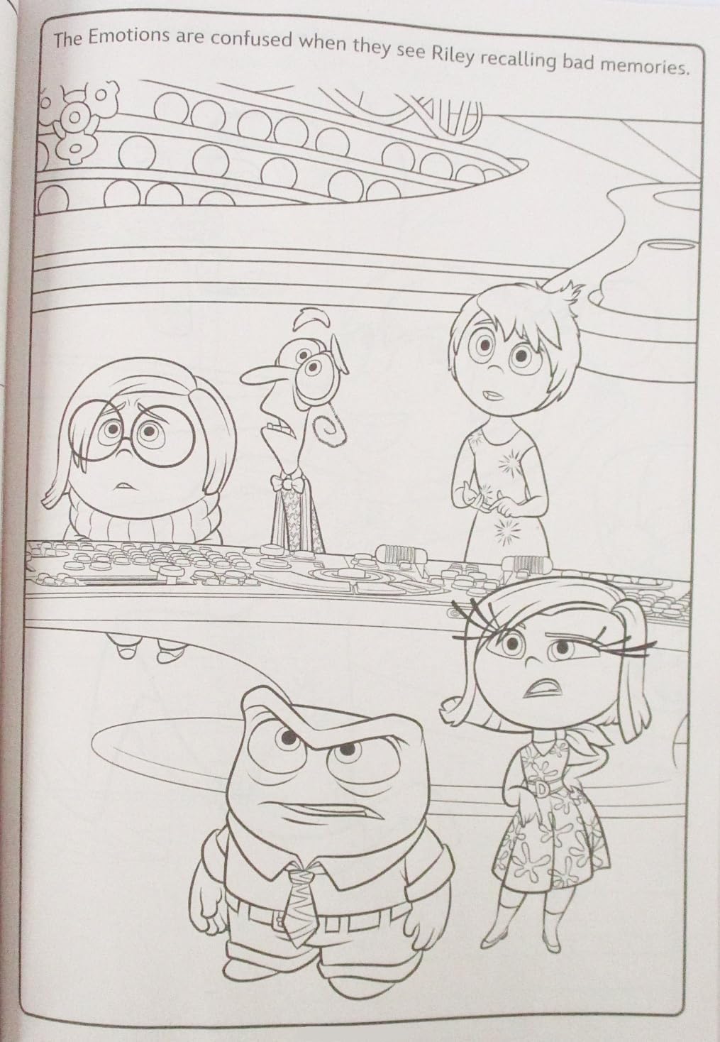 Making the Grade Inside Out 2 Coloring & Activity Book – 64 Pages + Stand-Up Back Cover
