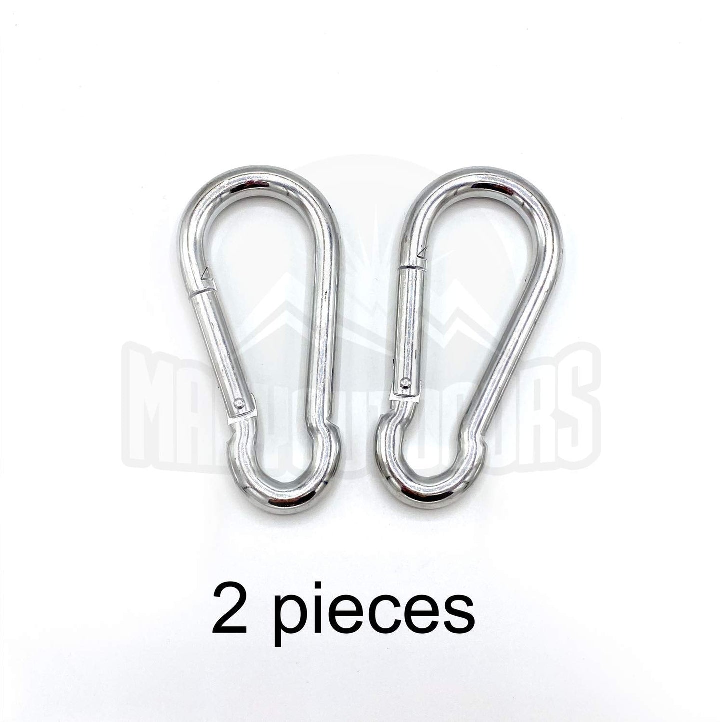 Maky Outdoors Heavy Duty Carabiners – 990lb Capacity per Clip, 4.7-Inch Spring-Loaded Clips (2 Pieces)