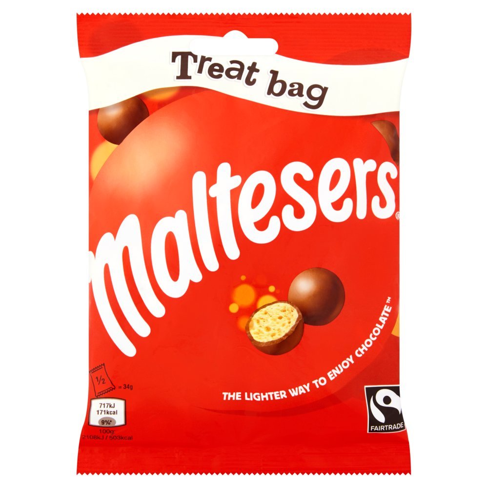 Maltesers Chocolate Treat Bag PMP 68g (Box of 24)
