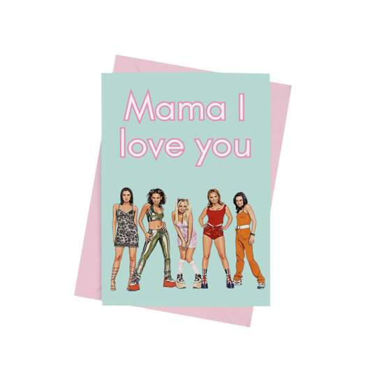 Mama I Love You Card