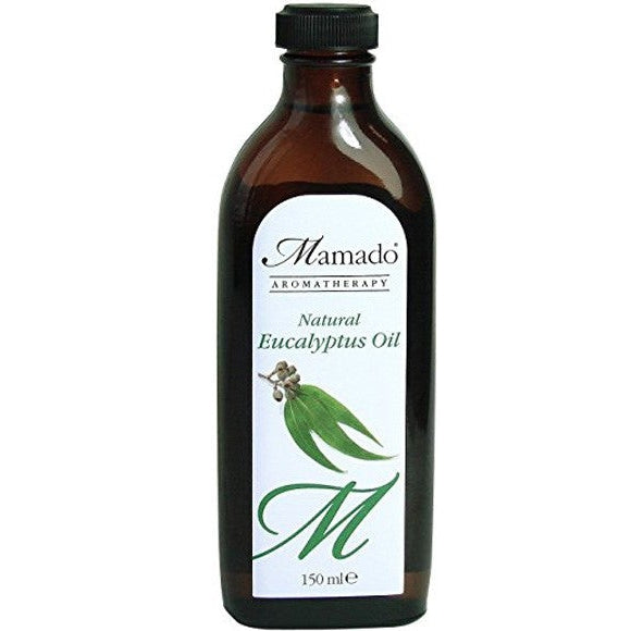 Mamado Natural Eucalyptus Oil Soothing & Revitalising for Skin & Wellness 150ml/5.07 oz