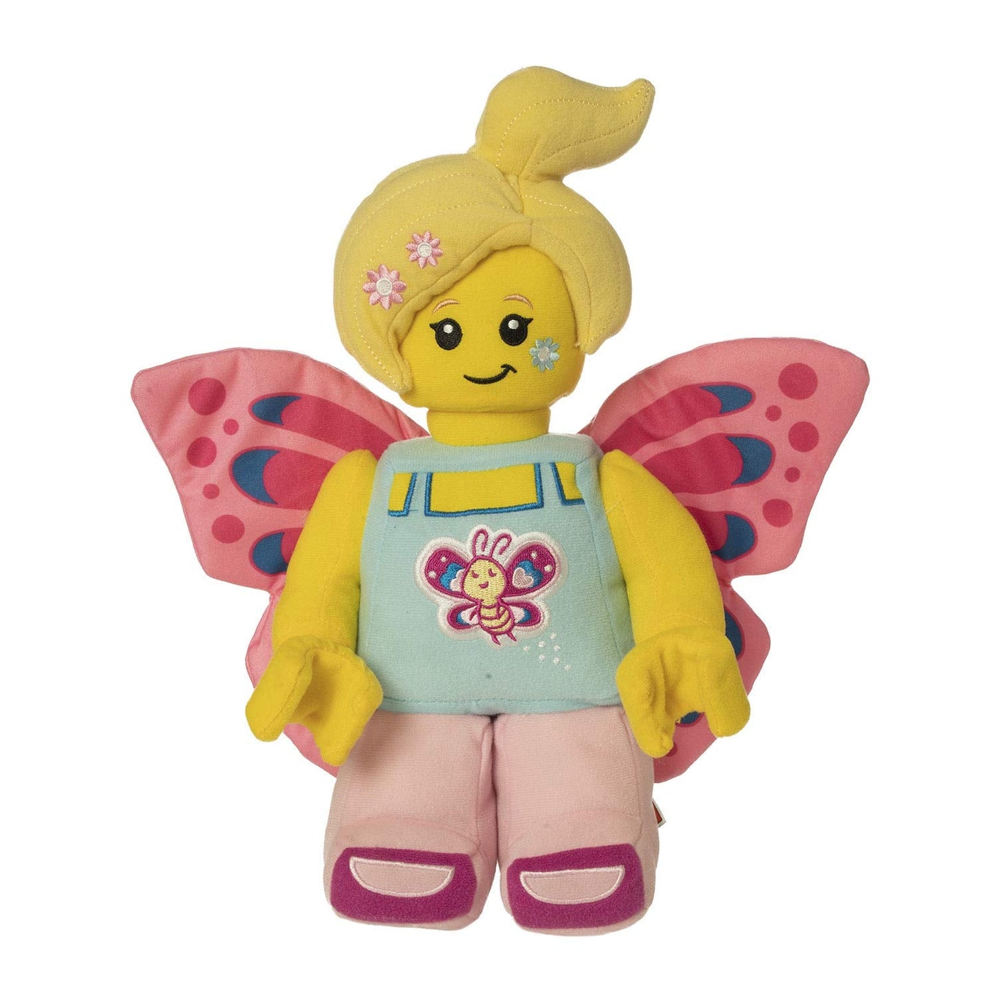 Manhattan Toy Lego Minifigure Butterfly Girl 12-Inch Plush – Official LEGO Merchandise