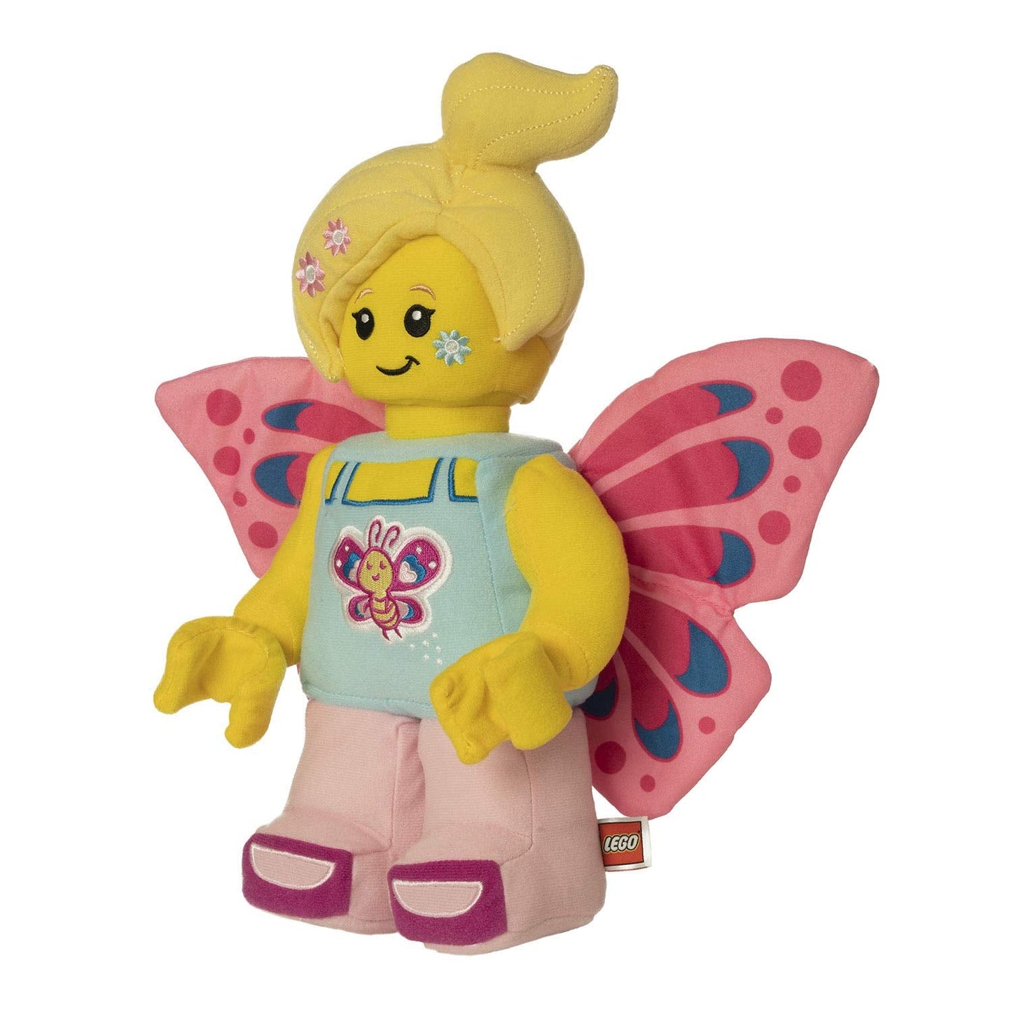 Manhattan Toy Lego Minifigure Butterfly Girl 12-Inch Plush – Official LEGO Merchandise
