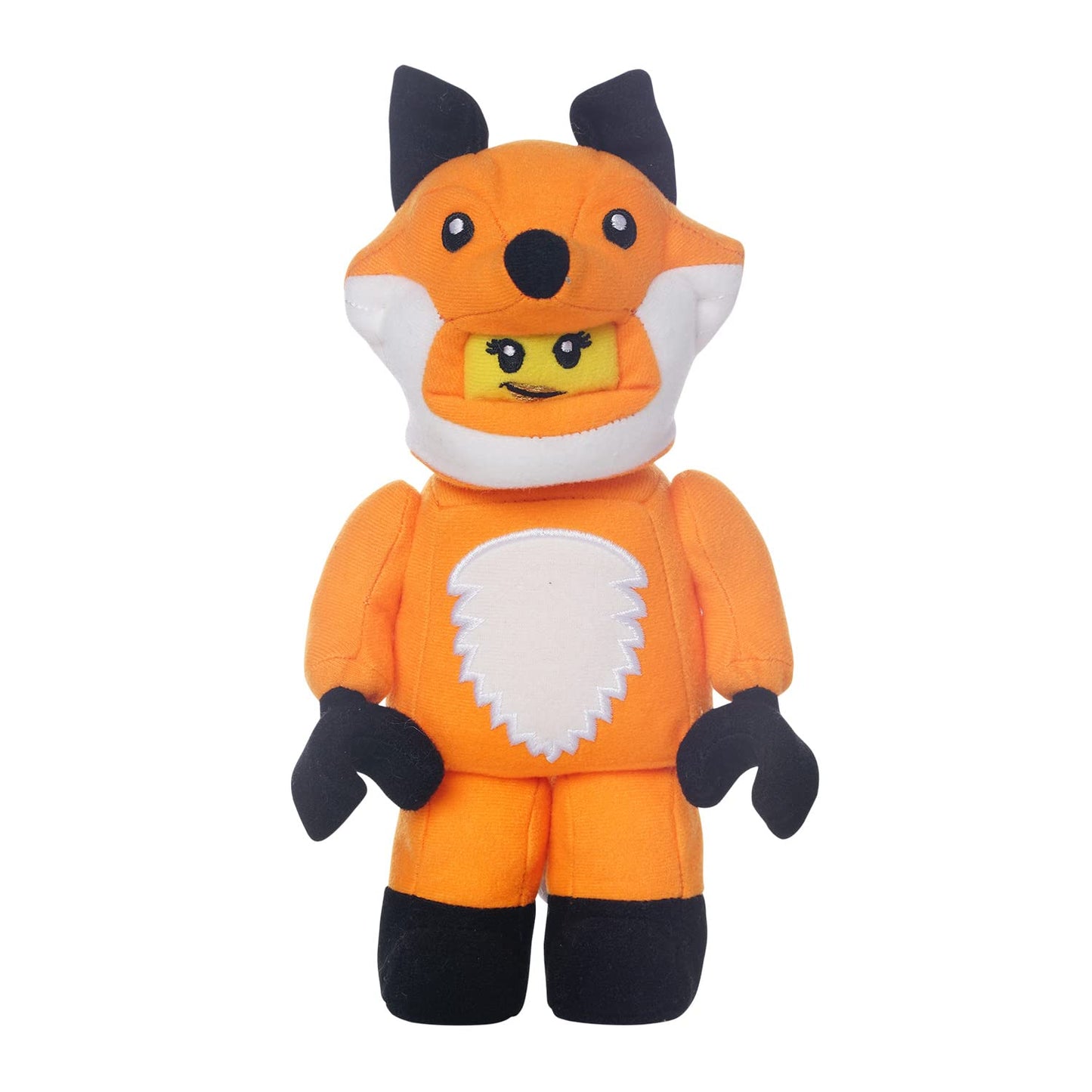 Manhattan Toy Lego Minifigure Fox Costume Girl 9-Inch Plush — Official LEGO Licensed Merchandise