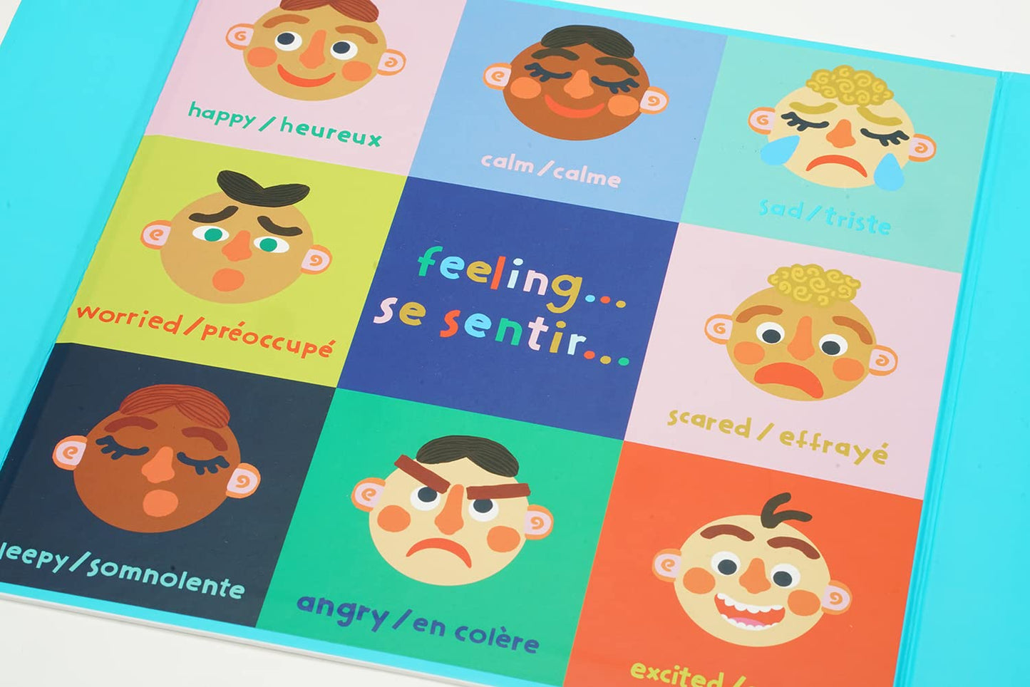 Manhattan Toy Making Faces: 34-Piece Bilingual Emotion Toy for Kids 3+