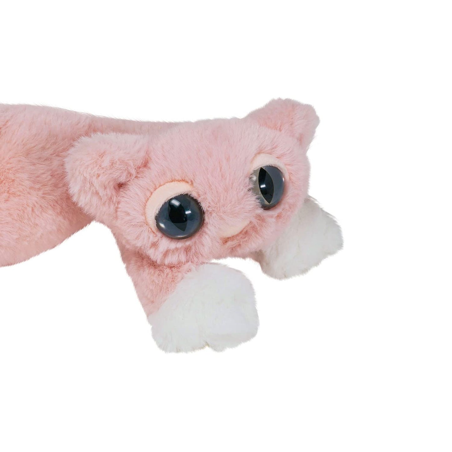 Manhattan Toy Lanky Cats Mochi Pink Cat Stuffed Animal – Large Poseable Plush