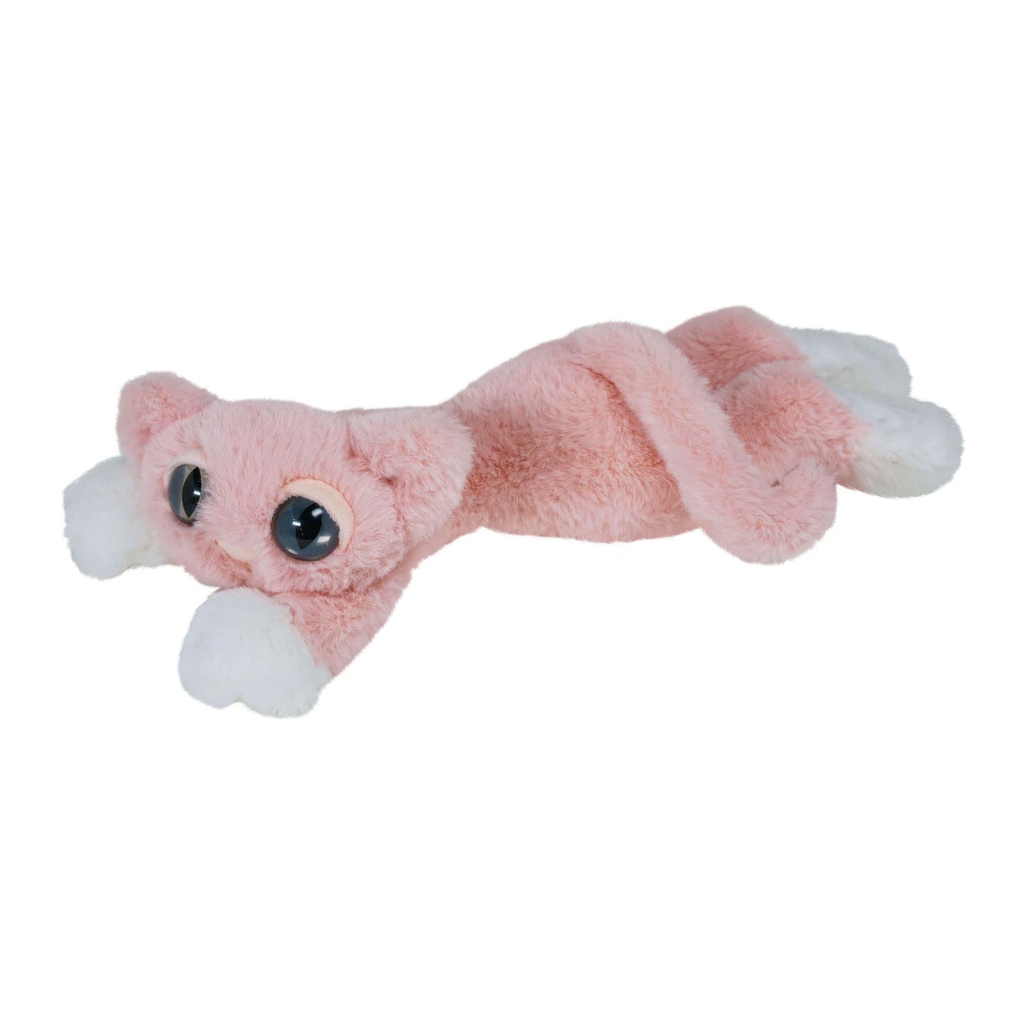 Manhattan Toy Lanky Cats Mochi Pink Cat Stuffed Animal – Large Poseable Plush