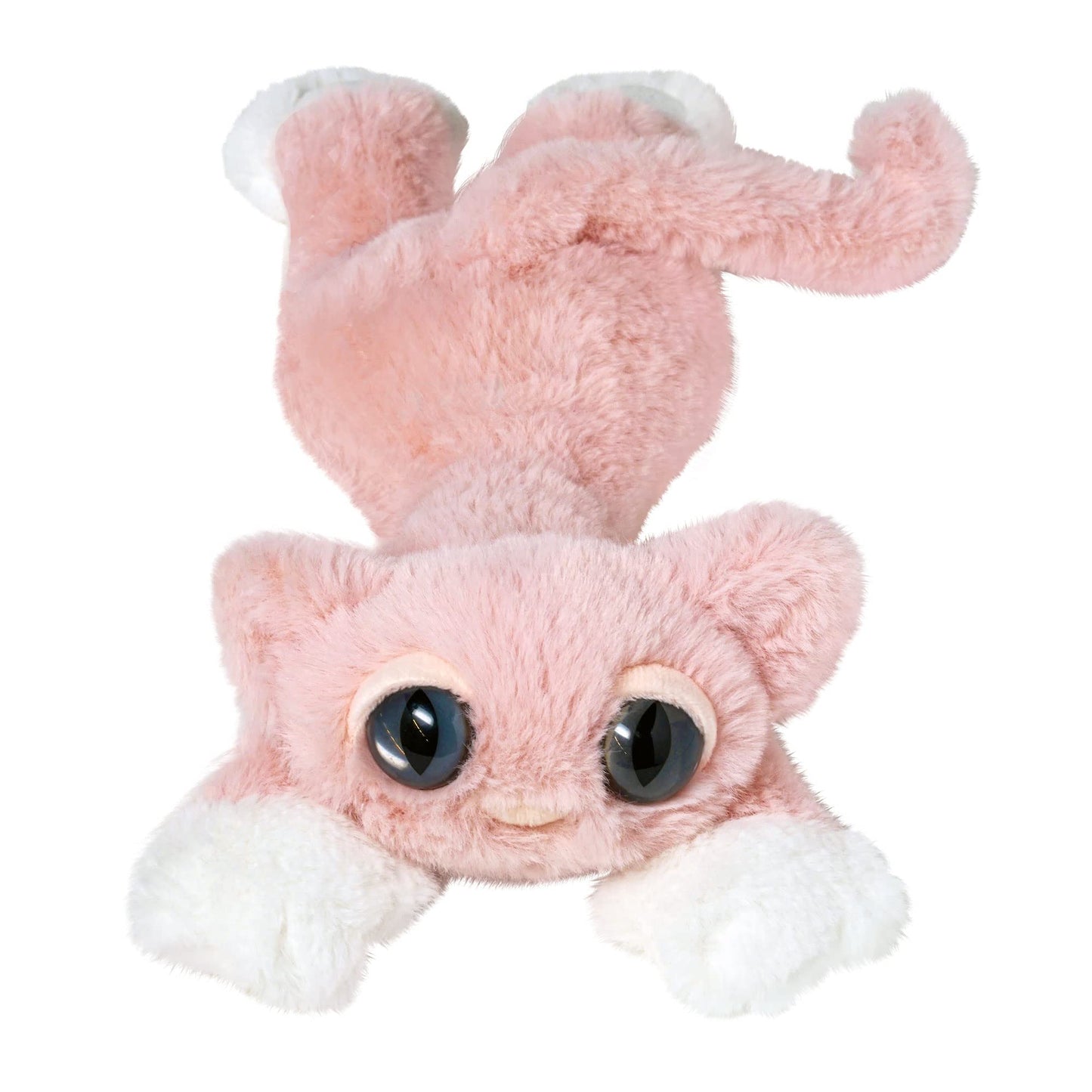 Manhattan Toy Lanky Cats Mochi Pink Cat Stuffed Animal – Large Poseable Plush