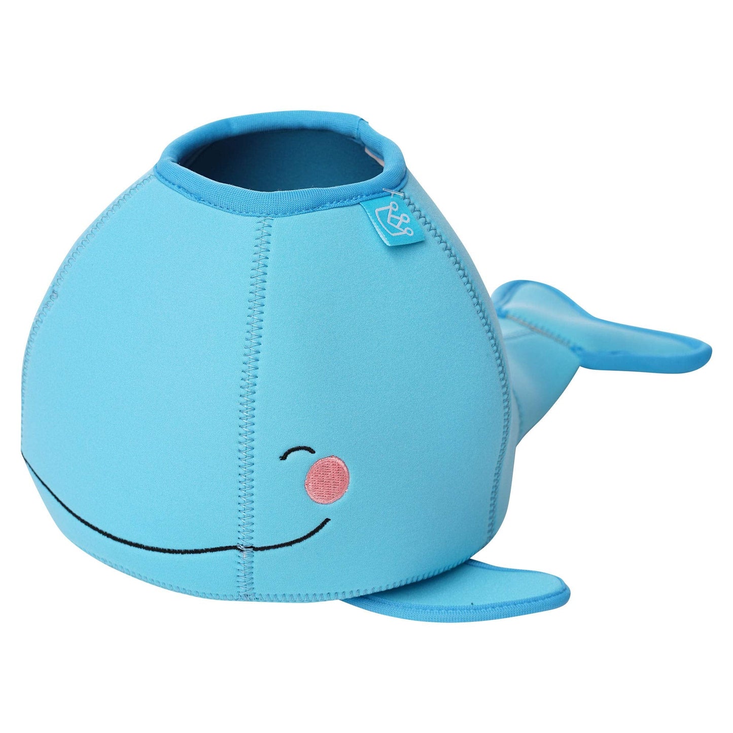 Manhattan Toy Neoprene Whale 5-Piece Bath Toy Set with Quick-Dry Sponges