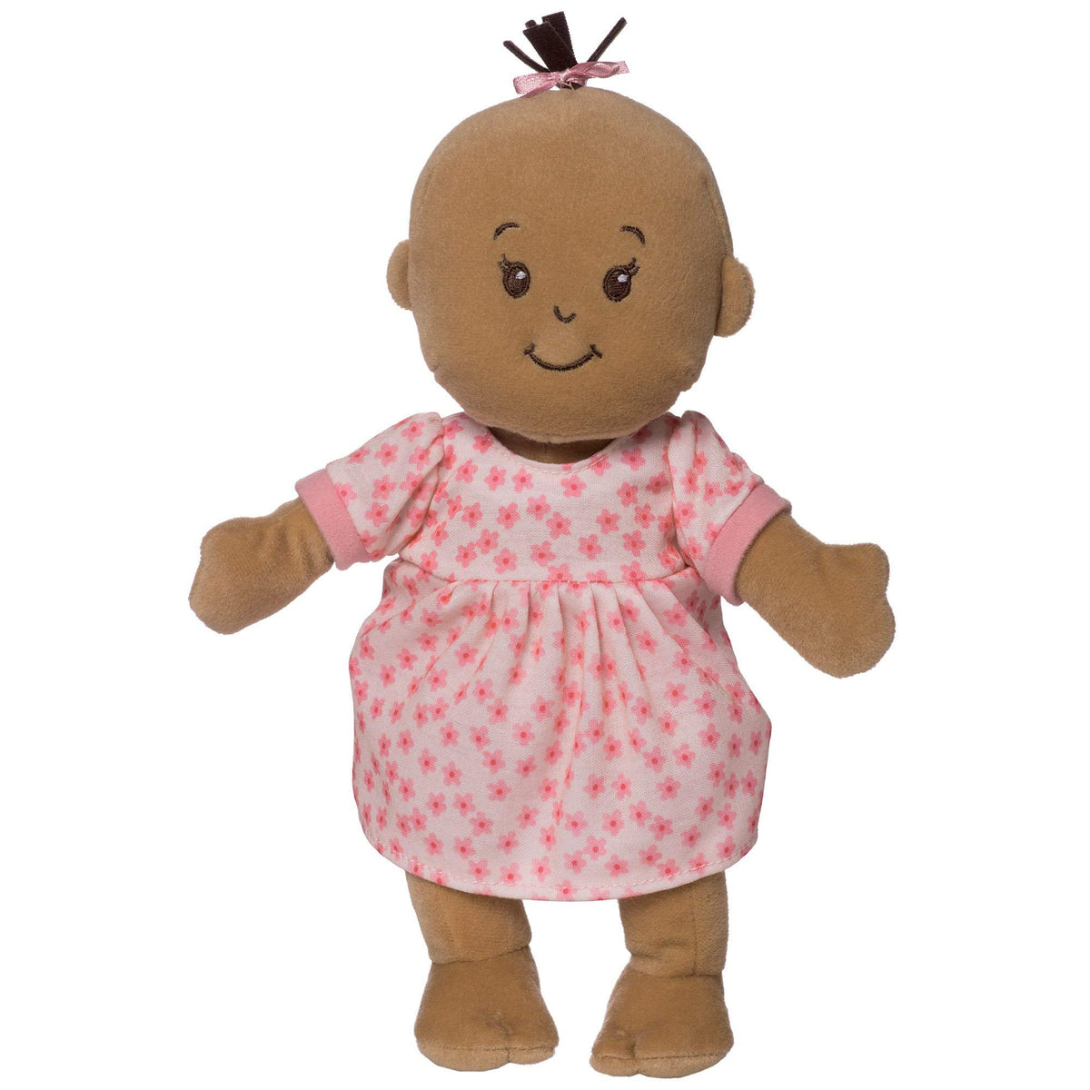 Manhattan Toy Wee Baby Stella Beige 12-Inch Soft Baby Doll | Magnetic Pacifier
