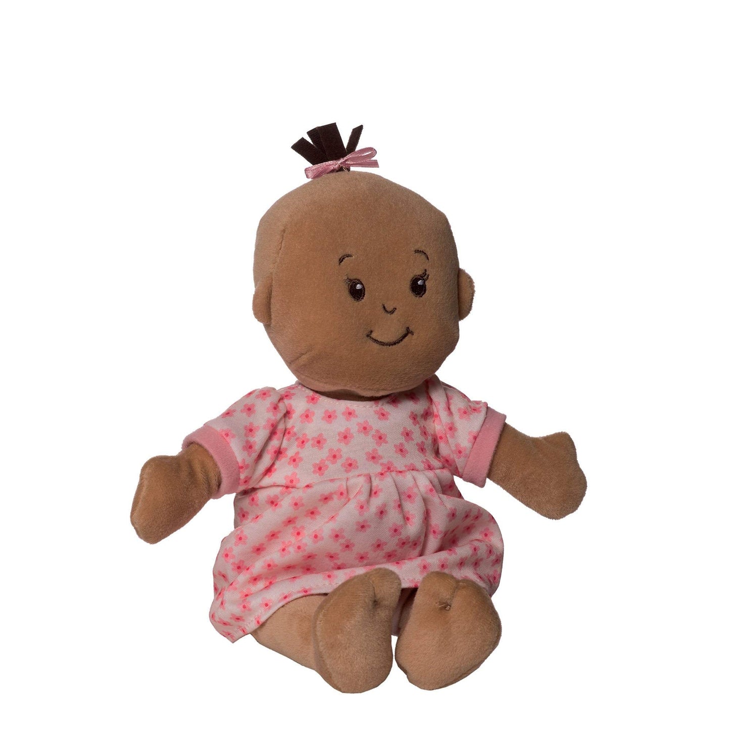 Manhattan Toy Wee Baby Stella Beige 12-Inch Soft Baby Doll | Magnetic Pacifier