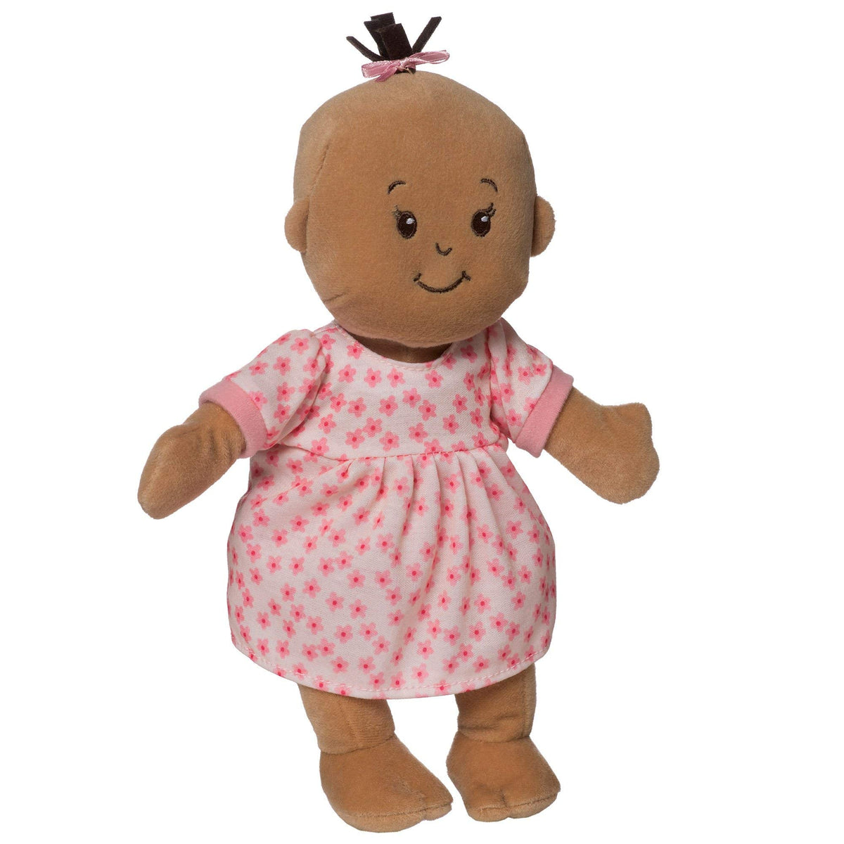 Manhattan Toy Wee Baby Stella Beige 12-Inch Soft Baby Doll | Magnetic Pacifier