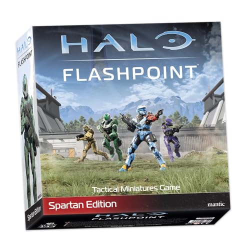 Mantic Halo: Flashpoint Spartan Edition Starter Set | Tactical Miniatures Game