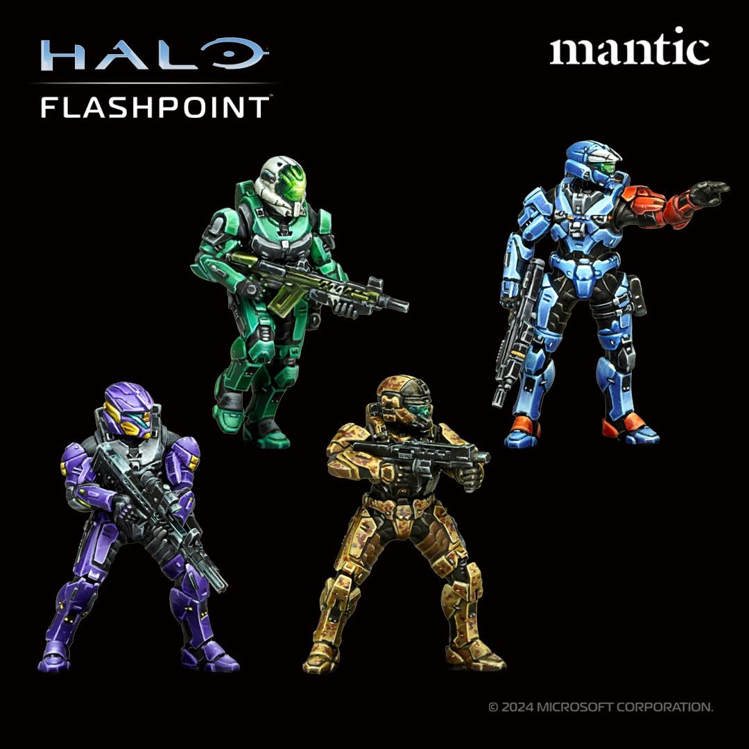Mantic Halo: Flashpoint Spartan Edition Starter Set | Tactical Miniatures Game