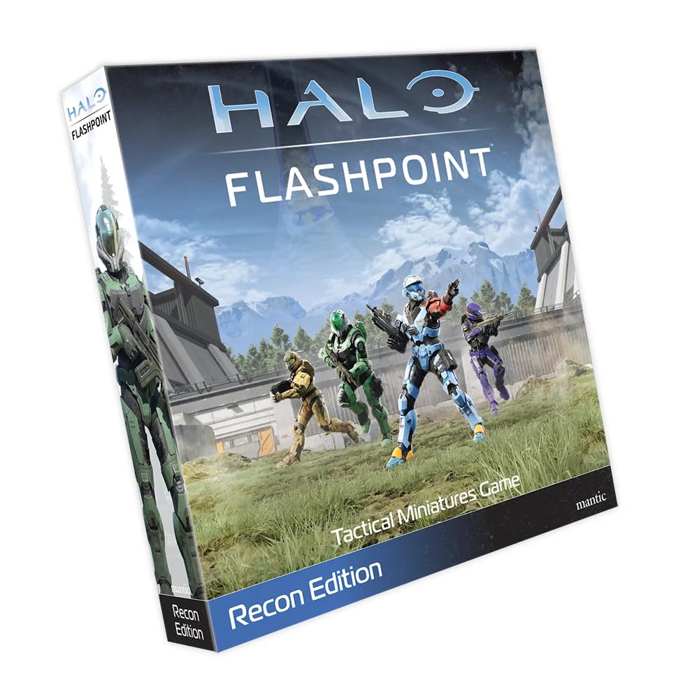 Halo: Flashpoint (Recon Edition) – Mantic Games | Fast-Paced Spartan Fireteams Skirmish