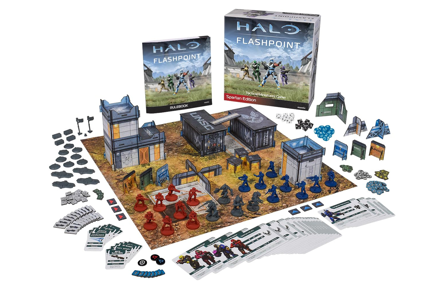 Mantic Halo: Flashpoint Spartan Edition Starter Set | Tactical Miniatures Game