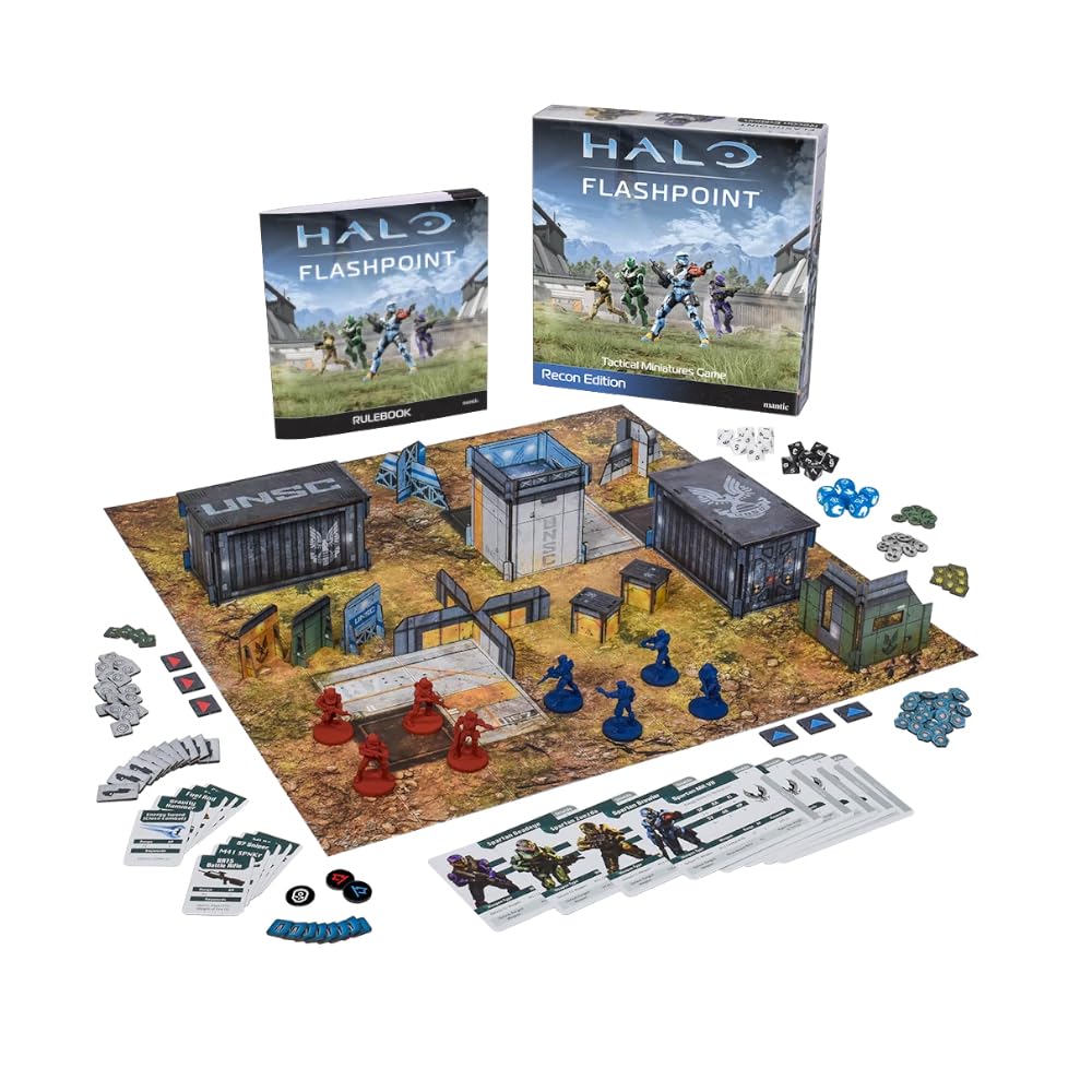 Halo: Flashpoint (Recon Edition) – Mantic Games | Fast-Paced Spartan Fireteams Skirmish