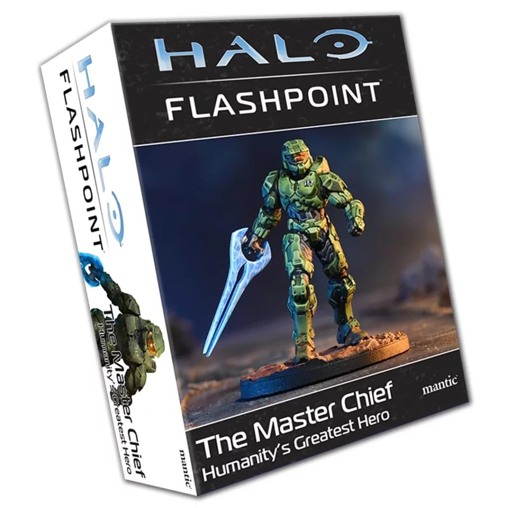 Mantic Master Chief – Premium Collectible Figurine for Desk Display