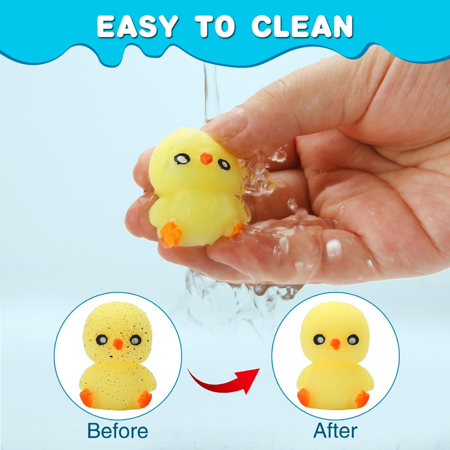Mantyplay 30 Pack Kawaii Squishy Toys – Party Favors, Classroom Prizes & Sensory Play