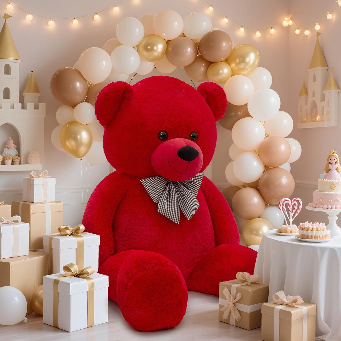 MaoGoLan Big Teddy Bear 6 Feet – Life-Size Plush Gift for Christmas, Valentine’s Day, or Birthday