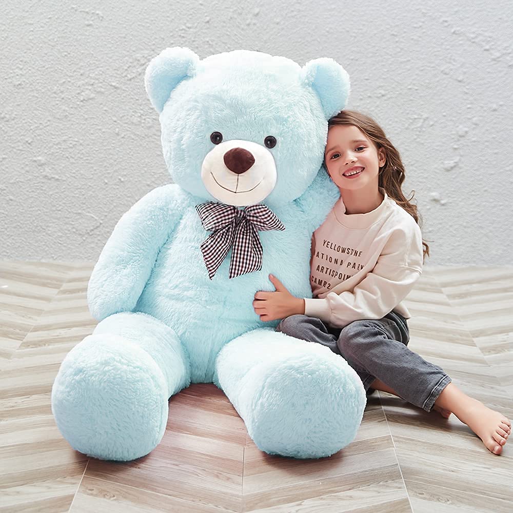 MaoGoLan Giant Teddy Bear 4 Feet — 47 Inches Tall, Ultra-Soft Plush Gift for Baby Showers, Birthdays & Valentine's Day