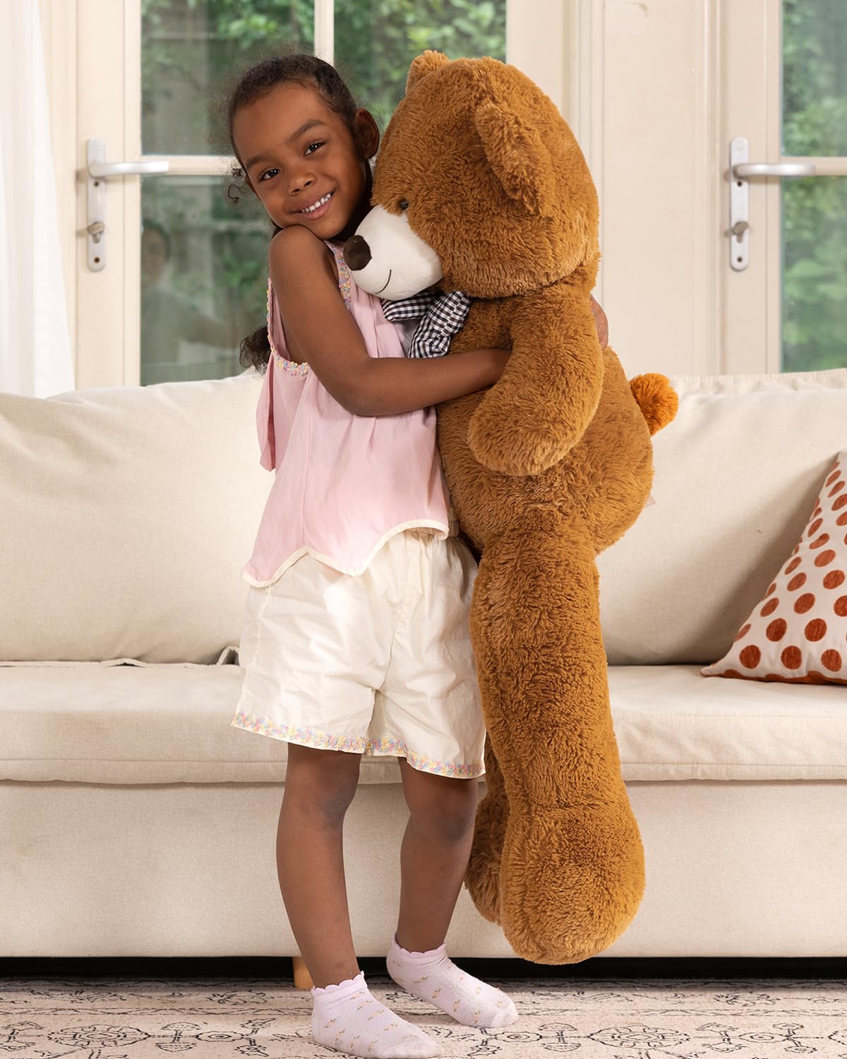 MaoGoLan Giant Teddy Bear Plush Toy – 39-Inch Ultra-Soft Large Stuffed Animal