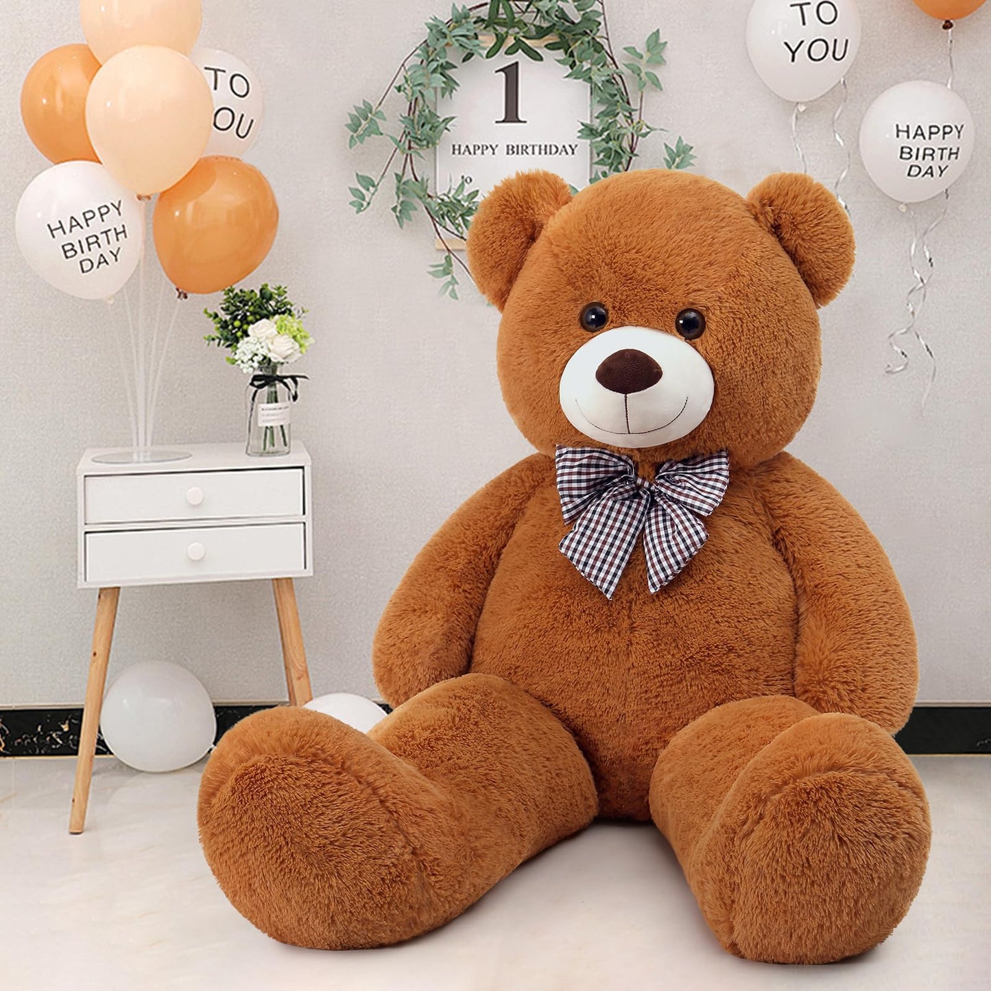 MaoGoLan Giant 55-Inch Teddy Bear – Extra Large Plush Gift & Cuddle Buddy