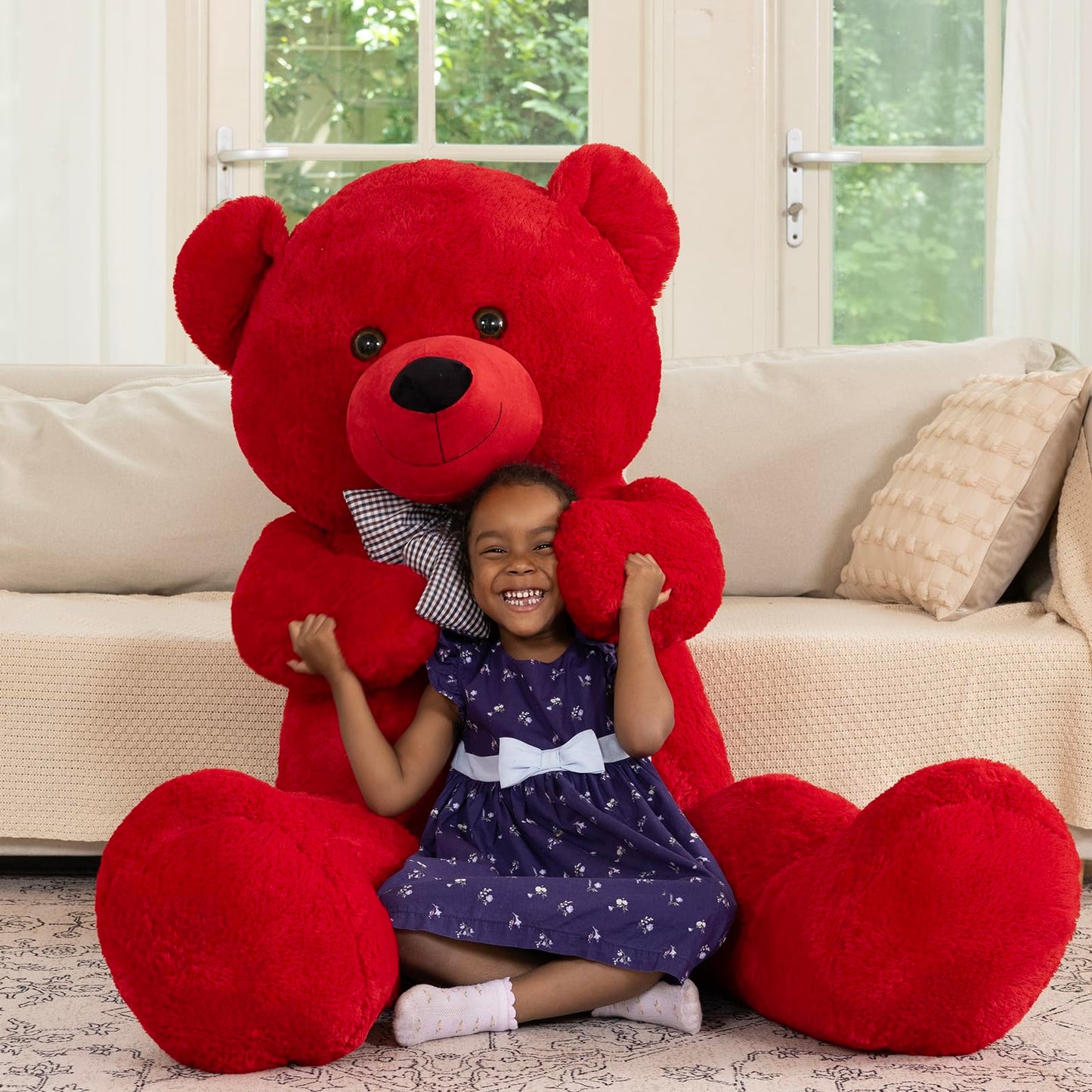 MaoGoLan Big Teddy Bear 6 Feet – Life-Size Plush Gift for Christmas, Valentine’s Day, or Birthday