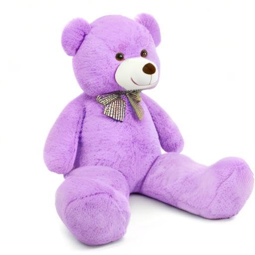 MaoGoLan Giant Teddy Bear 4 Feet – Purple Plush Gift