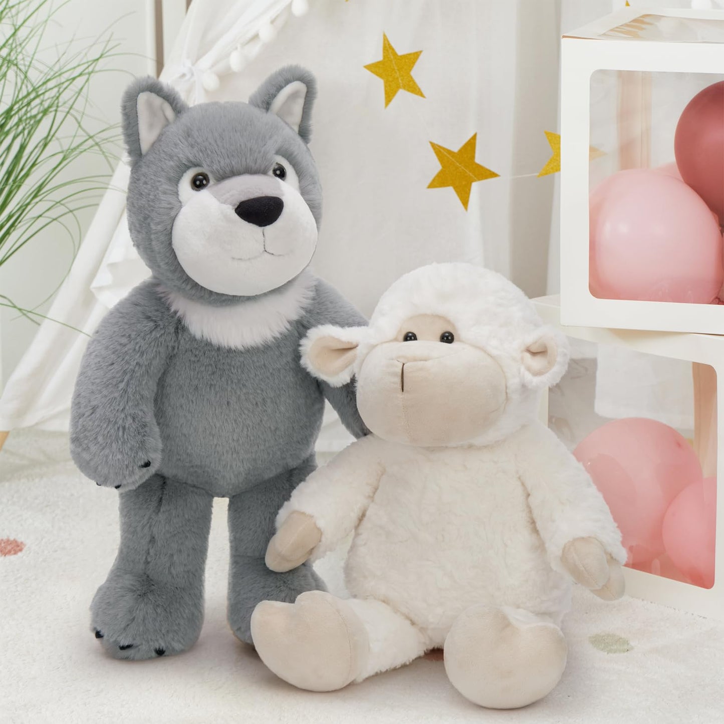 MaoGoLan 22-Inch Sheep Plush Toy for Kids | Cuddly Lamb Gift