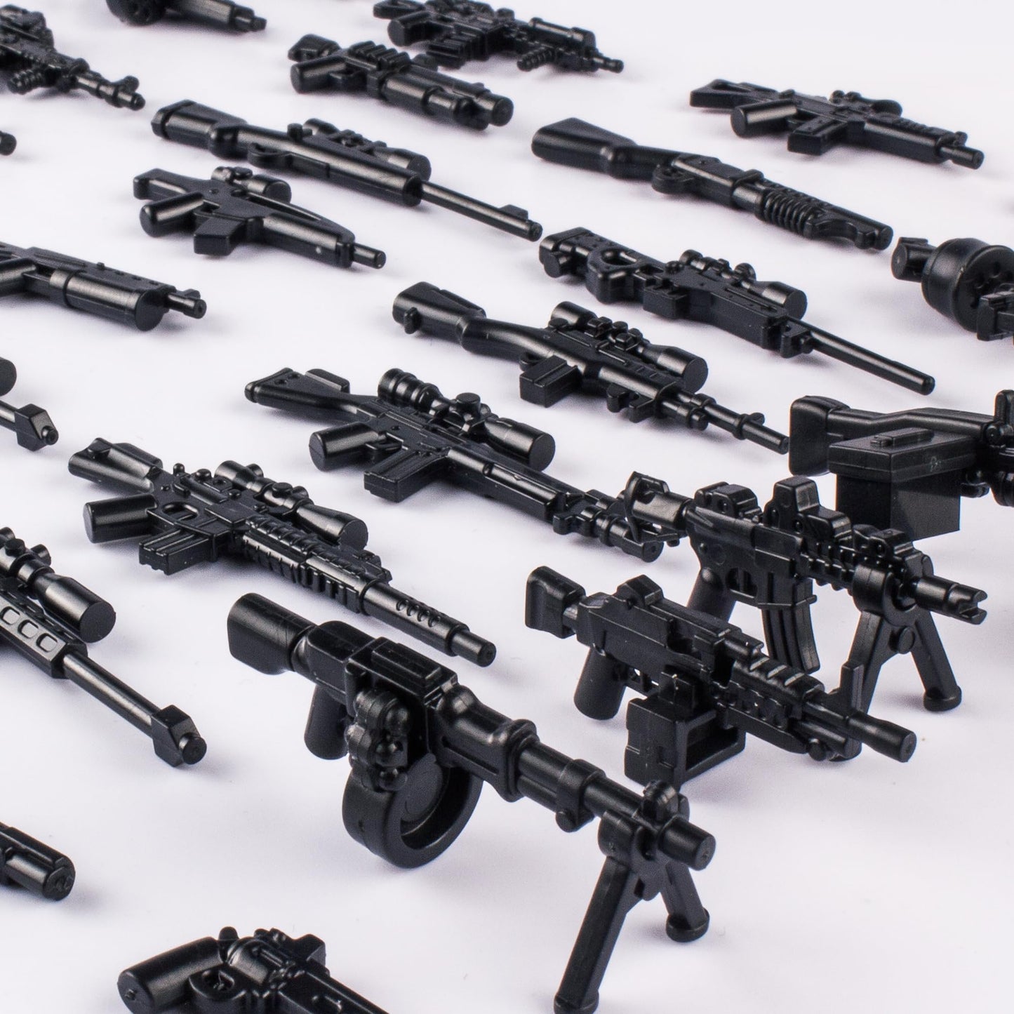 MaozyHomie Weapons Pack – Military US Weapons Building Blocks Compatible with Major Brands