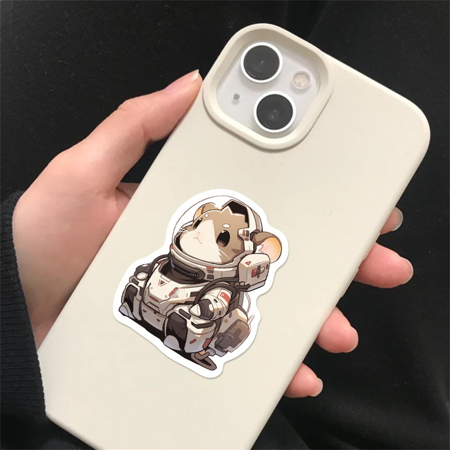 MAQIYI 50pcs Guinea Pig Stickers – Cute Cartoon Cavy Vinyl Decals for Laptops, Water Bottles & Journals