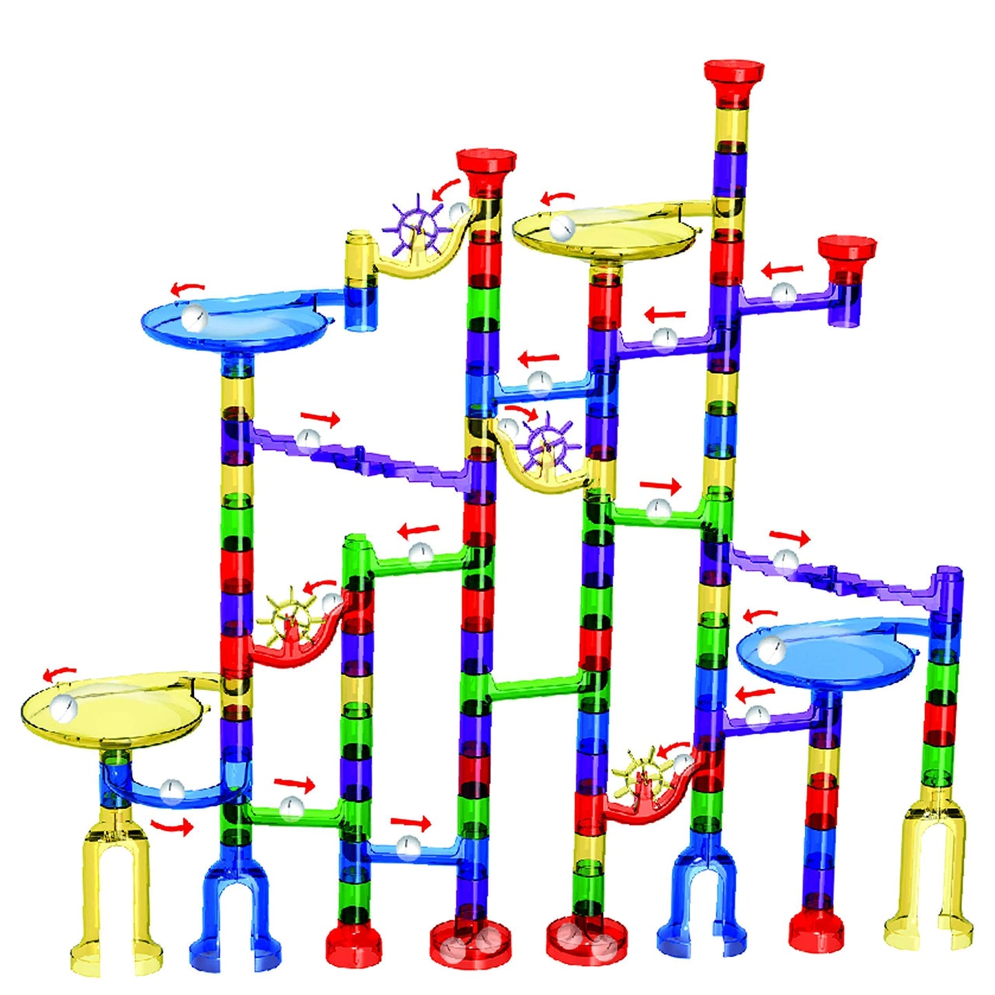 Marble Mania Marble Run – 162 Pieces + Storage Tub | STEM Toy for Ages 4–8